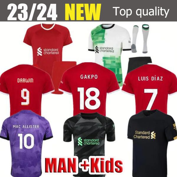 s-4xl 23/24 soccer jerseys fan player version gakpo darwin 2023 luis diaz alexander arnold football kit mac allister szoboszlai kids uniform, Black;yellow
s-4xl 23/24 soccer jerseys fan player version gakpo darwin 2023 luis diaz alexander arnold football kit mac allister szoboszlai kids uniform, Black;yellow