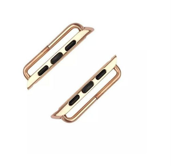 stainless steel watch band adapter watch repair kits for 38 40 42 44mm apple iwatch bands adaptors 50pcs per lot black gold silver1254964
stainless steel watch band adapter watch repair kits for 38 40 42 44mm apple iwatch bands adaptors 50pcs per lot black gold silver1254964