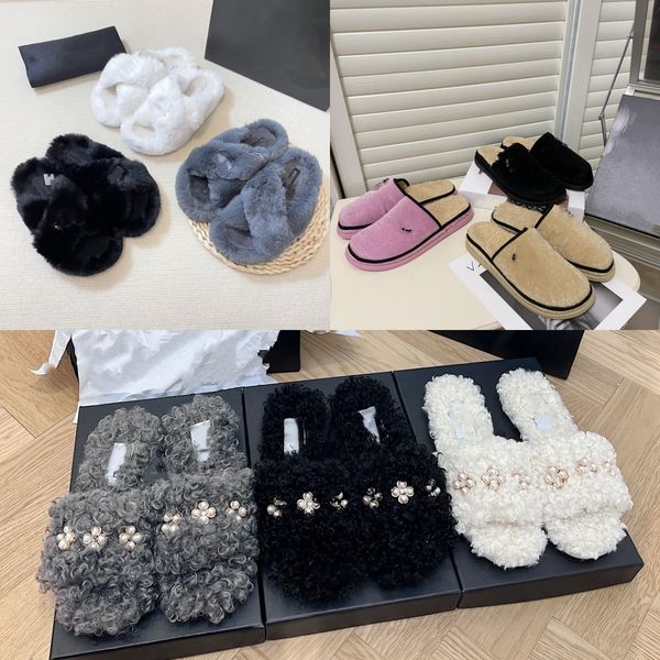 mohair fur slippers women faux mink furry mules cross strap closed toe mule loafer shoes interlocking c chain pearl clover buckle slides log, Black
mohair fur slippers women faux mink furry mules cross strap closed toe mule loafer shoes interlocking c chain pearl clover buckle slides log, Black