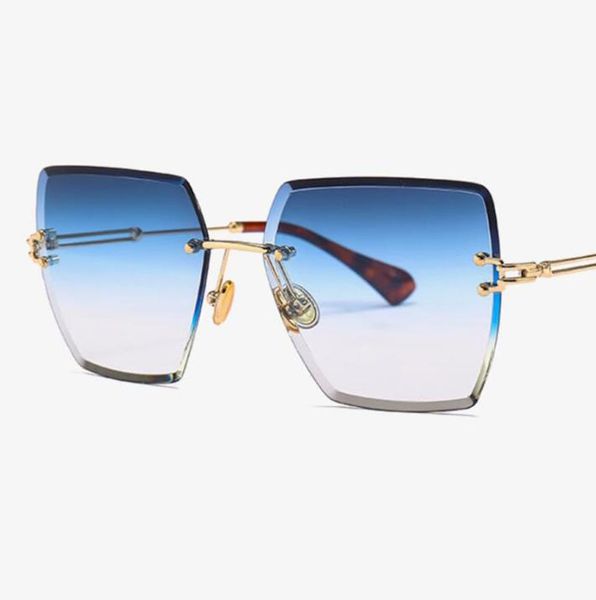 crystal square rimless sunglasses gradient lens transparent clear sun glasses for women luxury vintage brand big ladies eyewear1116402, White;black
crystal square rimless sunglasses gradient lens transparent clear sun glasses for women luxury vintage brand big ladies eyewear1116402, White;black