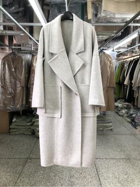 womens wool blends big pocket rabbit hair koreanstyle woolen jackets women autumnwinter loose one button long coats 230905, Black
womens wool blends big pocket rabbit hair koreanstyle woolen jackets women autumnwinter loose one button long coats 230905, Black