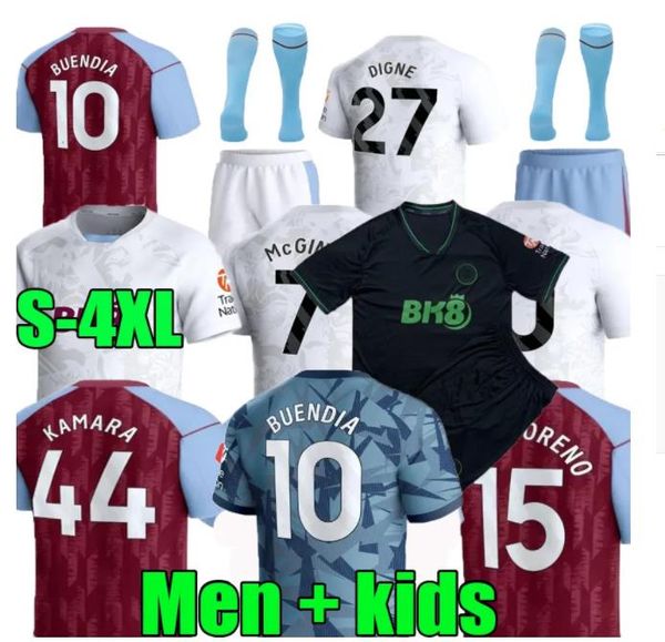 23 24 aston villas soccer jerseys kids kit home football shirt training away fans watkins camisetas futbol mings buendia mcginn maillot foot, Black;yellow
23 24 aston villas soccer jerseys kids kit home football shirt training away fans watkins camisetas futbol mings buendia mcginn maillot foot, Black;yellow