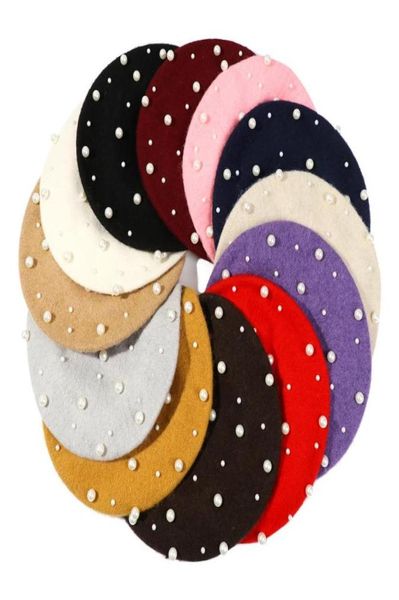 women girls winter wool luxury beret hat autumn elegant beading pearls artist painter french cap soft casual thicken warm hats7220616, Blue;gray
women girls winter wool luxury beret hat autumn elegant beading pearls artist painter french cap soft casual thicken warm hats7220616, Blue;gray