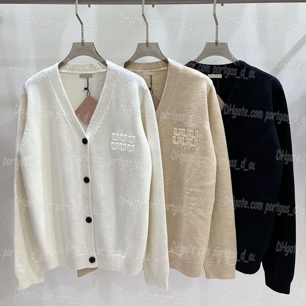 Luxury Knitted Women Cardigan Coat Contrast Color Sweater Jacket Long Sleeve Letter Knitted Jacket Designer Autumn Spring Knits Tops, Black with label #0901
Luxury Knitted Women Cardigan Coat Contrast Color Sweater Jacket Long Sleeve Letter Knitted Jacket Designer Autumn Spring Knits Tops, Black with label #0901