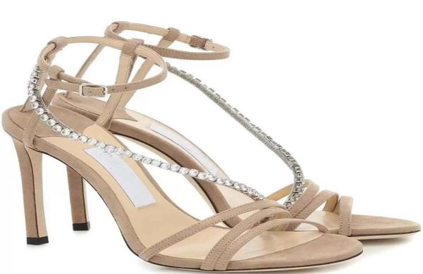 luxury design thaia 100 embellished sandal ankle crystal chian strap high heels summer dress party wedding sandalias eu35438664048, Black
luxury design thaia 100 embellished sandal ankle crystal chian strap high heels summer dress party wedding sandalias eu35438664048, Black