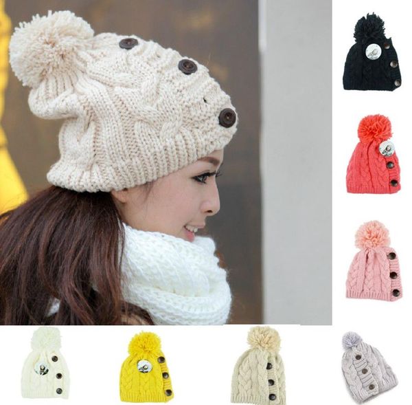 new 2017 winter cap women warm woolen knitted fashion hat for gilrs jonadab button ed beanie cap woman fur cap accessories8093941, Blue;gray
new 2017 winter cap women warm woolen knitted fashion hat for gilrs jonadab button ed beanie cap woman fur cap accessories8093941, Blue;gray