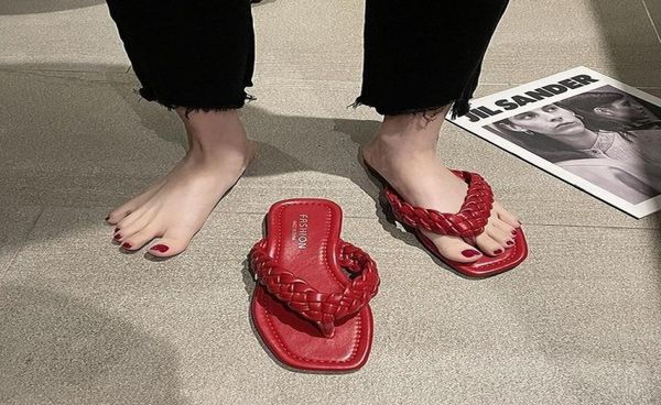 slippers allmatch women039s 2021 summer woven flat casual comfortable fashion sandals flip flops3701927, Black
slippers allmatch women039s 2021 summer woven flat casual comfortable fashion sandals flip flops3701927, Black