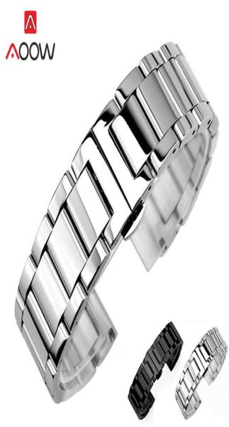 3 pointer stainless steel watchband 18mm 20mm 22mm 24mm polished matte deployment buckle replacement bracelet watch band strap t196582979, Black;brown
3 pointer stainless steel watchband 18mm 20mm 22mm 24mm polished matte deployment buckle replacement bracelet watch band strap t196582979, Black;brown