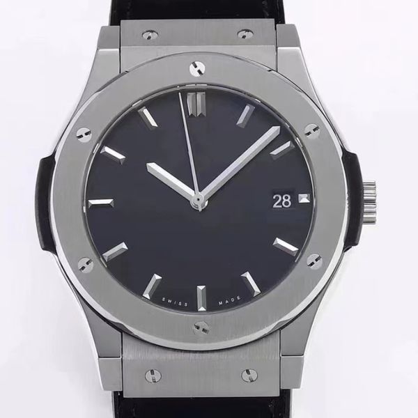 the highest quality men's casual business watch can be interchangeable with the original 45mm large dial color difference reduction 98%, Slivery;brown
the highest quality men's casual business watch can be interchangeable with the original 45mm large dial color difference reduction 98%, Slivery;brown