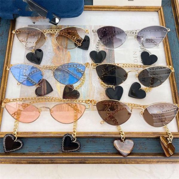 designer cat039s eye heartshaped chain pendant personalized sunglasses star net red travel anti ultraviolet7664905, White;black
designer cat039s eye heartshaped chain pendant personalized sunglasses star net red travel anti ultraviolet7664905, White;black