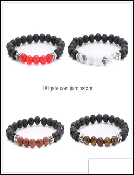 charm bracelets 8mm natural lava stone bead turquoise tiger eye bracelet diy volcano essential oil diffuser for women men jewelry 4446166, Golden;silver
charm bracelets 8mm natural lava stone bead turquoise tiger eye bracelet diy volcano essential oil diffuser for women men jewelry 4446166, Golden;silver