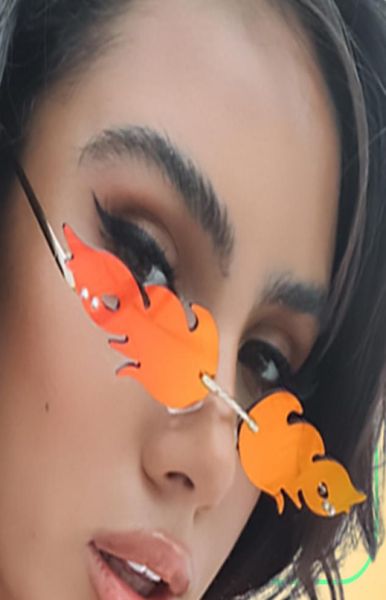 orange flame sunglasses weird womens sunglasses designer cat eye shades for women mirror fire glasses uv4001346610, White;black 
orange flame sunglasses weird womens sunglasses designer cat eye shades for women mirror fire glasses uv4001346610, White;black