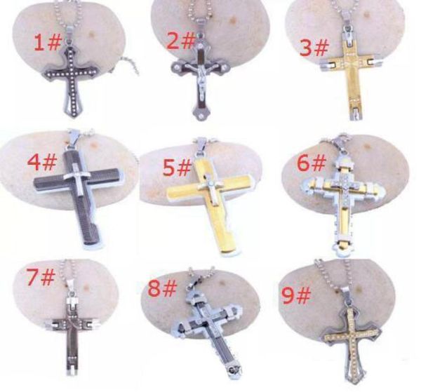 20pc fashion unisex039s men black silver stainless steel pendant necklace chain43891053937605
20pc fashion unisex039s men black silver stainless steel pendant necklace chain43891053937605