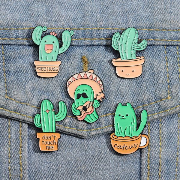 cute cactus enamel pins custom don't touch me brooches lapel badges green plants guitar concert funny jewelry gift for friends, Blue
cute cactus enamel pins custom don't touch me brooches lapel badges green plants guitar concert funny jewelry gift for friends, Blue