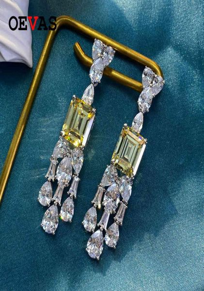 oevas 100 925 sterling silver sparkling water drop high carbon diamond tassels drop earrings for women party fine jewelry gift 213415903, Golden;silver
oevas 100 925 sterling silver sparkling water drop high carbon diamond tassels drop earrings for women party fine jewelry gift 213415903, Golden;silver
