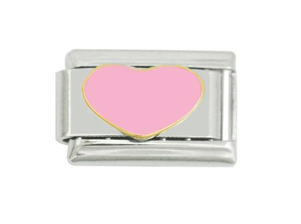 whole stainless steel 9mm classic size composable links adjustable hand enamel pink heart love italian charm bracelet links9367885, Black
whole stainless steel 9mm classic size composable links adjustable hand enamel pink heart love italian charm bracelet links9367885, Black