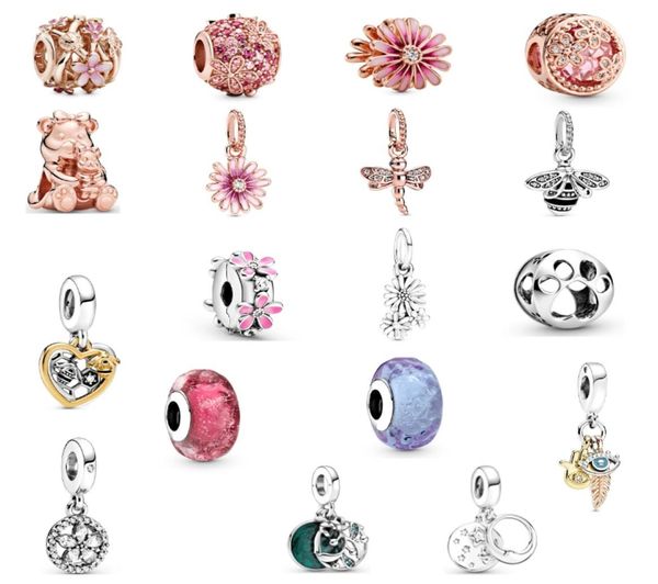 925 sterling silver luxury lady rose gold zircon jewelry bear flower dragonfly windmill pendant beads fit bracelet necklace diy7210970, Black
925 sterling silver luxury lady rose gold zircon jewelry bear flower dragonfly windmill pendant beads fit bracelet necklace diy7210970, Black