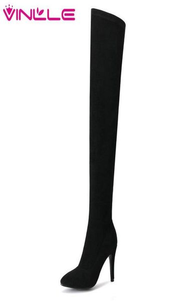 vinlle 2019 shoes women over the knee boots thin high heel zipper solid platform black ladies motorcycle shoe size 34438019053
vinlle 2019 shoes women over the knee boots thin high heel zipper solid platform black ladies motorcycle shoe size 34438019053