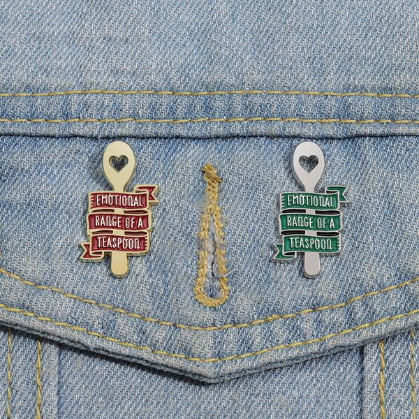 emotional range of a teaspoon enamel pins custom female power brooches lapel badges funny jewelry gift for friends, Blue
emotional range of a teaspoon enamel pins custom female power brooches lapel badges funny jewelry gift for friends, Blue