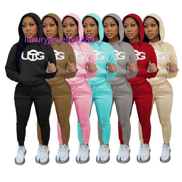 fleece tracksuits designer women winter thick 2 piece set outfits long sleeve hooded sportswear trousers sweatsuit pullover tights k10186, Gray
fleece tracksuits designer women winter thick 2 piece set outfits long sleeve hooded sportswear trousers sweatsuit pullover tights k10186, Gray