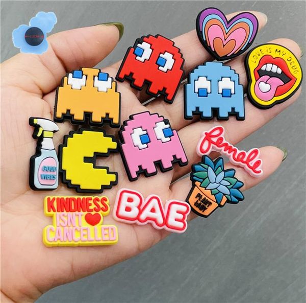 wholesale 100pcs game plant eat beans pvc shoe charms shoecharm buckles fashion accessories plastic ornaments soft rubber jibitz for shoes16, White;pink
wholesale 100pcs game plant eat beans pvc shoe charms shoecharm buckles fashion accessories plastic ornaments soft rubber jibitz for shoes16, White;pink