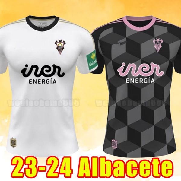 23 24 albacete balompie soccer jerseys home away third 2023 2024 manu fuster jonathan dubasin fran alvarez flavien boyomo riki rodriguez foo, Black;yellow
23 24 albacete balompie soccer jerseys home away third 2023 2024 manu fuster jonathan dubasin fran alvarez flavien boyomo riki rodriguez foo, Black;yellow