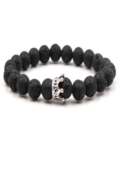 8mm lava rock stone crown rhinestone bracelets elastic bracelet lava essential oil perfume diffuser bracelets9946158, Black
8mm lava rock stone crown rhinestone bracelets elastic bracelet lava essential oil perfume diffuser bracelets9946158, Black