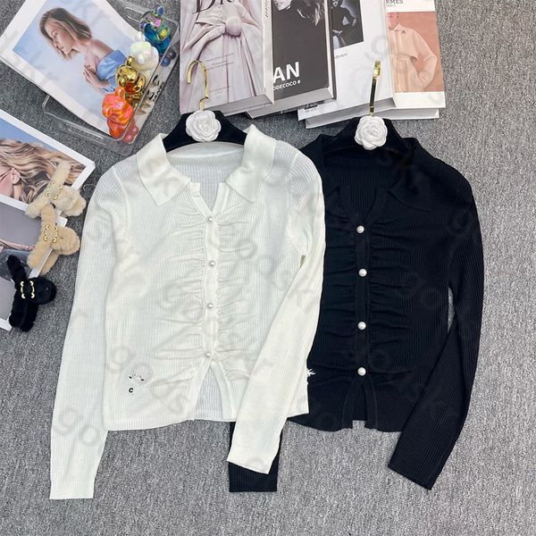 pearl button women knitwear luxury fashion long sleeve knitted sweate slim v neck cardigan jacket, Black
pearl button women knitwear luxury fashion long sleeve knitted sweate slim v neck cardigan jacket, Black