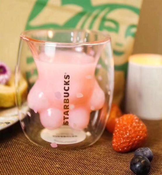 new cherry blossoms cat claw glass cup sakura pink double insulation coffee cup accompanying cup out dooor in-car mug 8oz3235812
new cherry blossoms cat claw glass cup sakura pink double insulation coffee cup accompanying cup out dooor in-car mug 8oz3235812