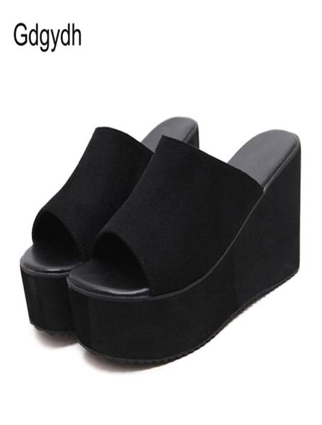 gdgydh summer slip on women wedges sandals platform high heels fashion open toe ladies casual shoes comfortable promotion 2203553750, Black
gdgydh summer slip on women wedges sandals platform high heels fashion open toe ladies casual shoes comfortable promotion 2203553750, Black