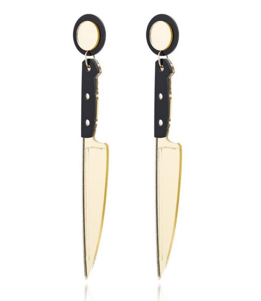 punk exaggerated knife dangle earring cool hip hop acrylic long tassel rock women men stud earrings mirror surface ear stud9851564, Silver
punk exaggerated knife dangle earring cool hip hop acrylic long tassel rock women men stud earrings mirror surface ear stud9851564, Silver