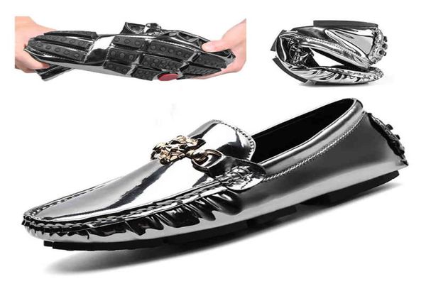 sooneeya large size soft men039s shoes 2019 peas men casual korean version fashion bright leather gold silver loafers5986174, Black
sooneeya large size soft men039s shoes 2019 peas men casual korean version fashion bright leather gold silver loafers5986174, Black