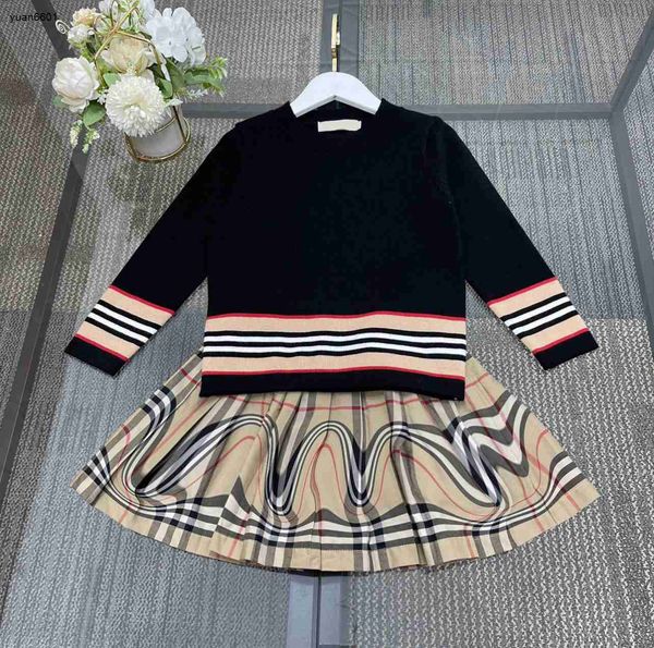 2023 baby clothes girls dress suits kids autumn sets size 100-150 cm 2pcs multi color striped jacquard sweater and plaid skirt sep01, White
2023 baby clothes girls dress suits kids autumn sets size 100-150 cm 2pcs multi color striped jacquard sweater and plaid skirt sep01, White