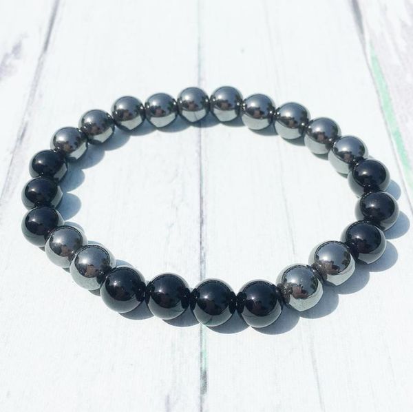 mg0383 8 mm black tourmaline beaded bracelet for men natural hematite black obsidian balance yoga jewelry gift for him9798580
mg0383 8 mm black tourmaline beaded bracelet for men natural hematite black obsidian balance yoga jewelry gift for him9798580