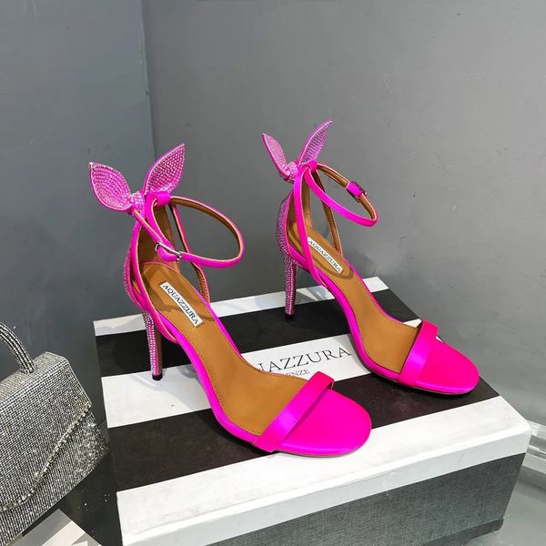 ankle strap heeled sandal real silk open toe pumps slides party evening shoes luxury designers women high heeled sandals factory footwear 35, Black
ankle strap heeled sandal real silk open toe pumps slides party evening shoes luxury designers women high heeled sandals factory footwear 35, Black