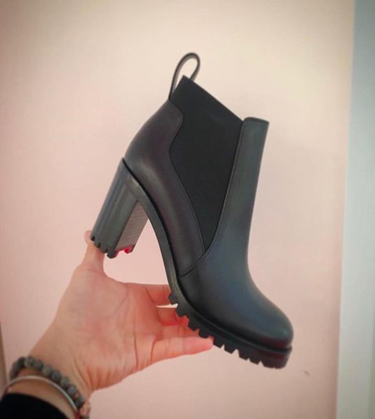 popular lug sole chunky heels marchahe boots for women ankle boots fashion party,wedding booties with box8821698, Black
popular lug sole chunky heels marchahe boots for women ankle boots fashion party,wedding booties with box8821698, Black