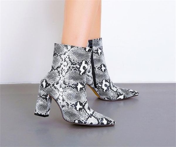 ankle boots women shoe high heels botas toe ankle snakeskin boots block square heels snake print chunky bootie shoes cx2008227797512, Black
ankle boots women shoe high heels botas toe ankle snakeskin boots block square heels snake print chunky bootie shoes cx2008227797512, Black