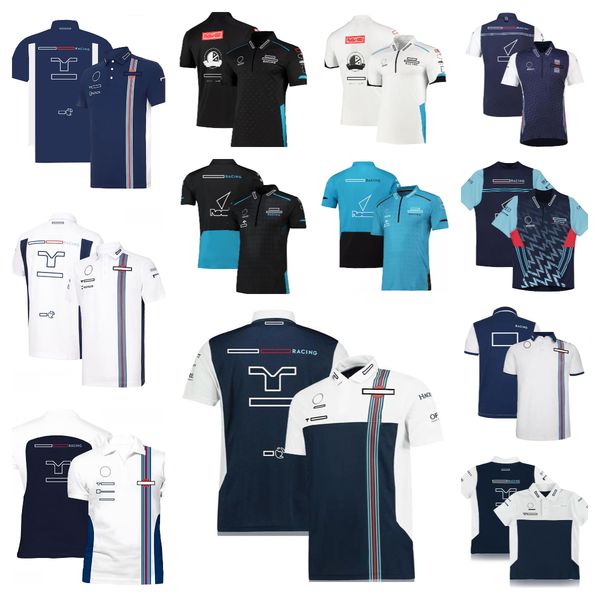 new f1 team uniform men's and women's lapel quick-drying t-shirt leisure sports racing suit custom short-sleeved polo shirt
new f1 team uniform men's and women's lapel quick-drying t-shirt leisure sports racing suit custom short-sleeved polo shirt
