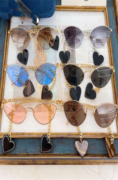 designer cat039s eye heartshaped chain pendant personalized sunglasses star net red travel anti ultraviolet8776209, White;black
designer cat039s eye heartshaped chain pendant personalized sunglasses star net red travel anti ultraviolet8776209, White;black