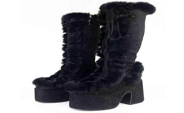 boots size 43 brand goth platform chunky high heels fur short plush cosplay winter stylish punk snowboots shoes woman 2208058529092, Black
boots size 43 brand goth platform chunky high heels fur short plush cosplay winter stylish punk snowboots shoes woman 2208058529092, Black