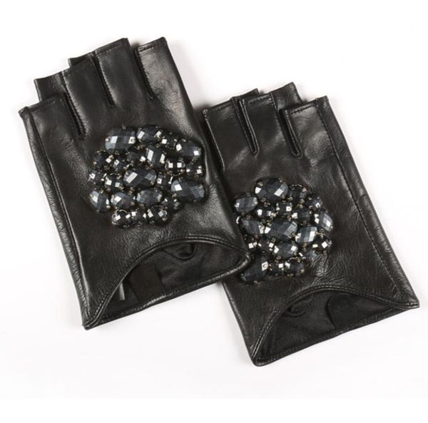 fashion2018 rhinestone inlay fingerless leather gloves casual trendy autumn women allmathch be4892208781, Blue;gray
fashion2018 rhinestone inlay fingerless leather gloves casual trendy autumn women allmathch be4892208781, Blue;gray