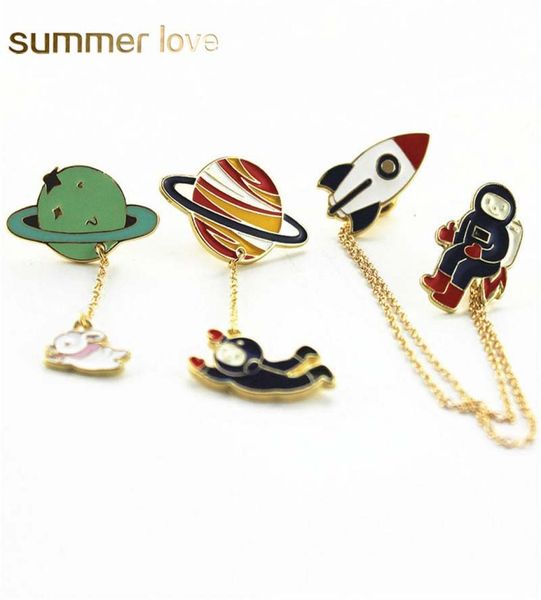2019 creative design enamel planet earth astronauts brooches for kids women 3 style clothes badges brooches pin5911508, Gray
2019 creative design enamel planet earth astronauts brooches for kids women 3 style clothes badges brooches pin5911508, Gray