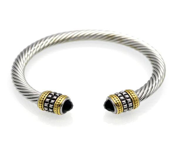 2021 men bracelet retro titanium steel jewelry twisted gold two color bracelet men stainless steel bracelet women diamond bracelets7933660, Black
2021 men bracelet retro titanium steel jewelry twisted gold two color bracelet men stainless steel bracelet women diamond bracelets7933660, Black