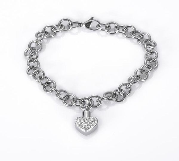 ijb5105 stainless steel cremation crystal heart shape bracelet for ashes urn keepsake memorial bangle for women jewelry9921139, Silver
ijb5105 stainless steel cremation crystal heart shape bracelet for ashes urn keepsake memorial bangle for women jewelry9921139, Silver