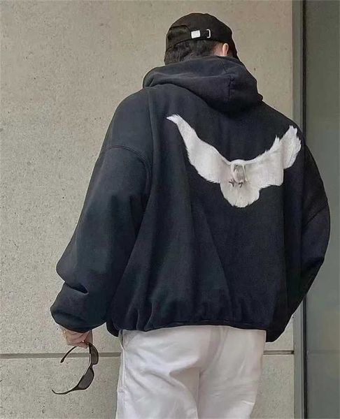 designer kanyes classic wests luxury hoodie three party joint name peace dove printed mens and womens yzys vintage pullover sweater hooded n, Black
designer kanyes classic wests luxury hoodie three party joint name peace dove printed mens and womens yzys vintage pullover sweater hooded n, Black