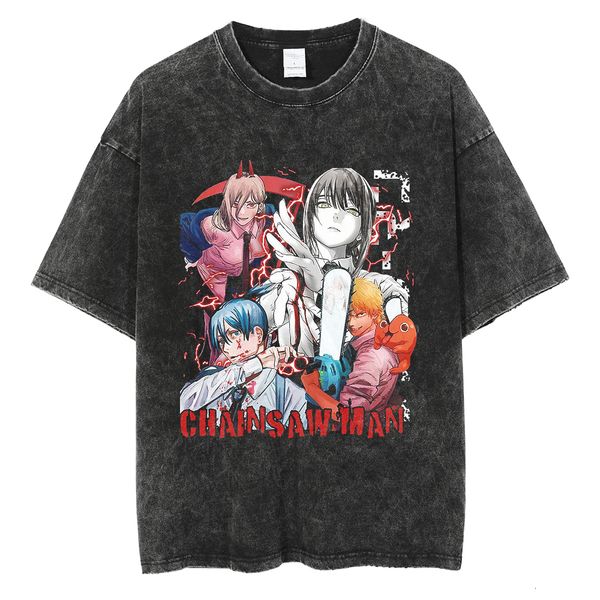 men's tshirts anime print t shirt chainsaw man tees harajuku streetwear washed tshirt power shortsleeved shirts pochita denji tshirt 23, White;black
men's tshirts anime print t shirt chainsaw man tees harajuku streetwear washed tshirt power shortsleeved shirts pochita denji tshirt 23, White;black