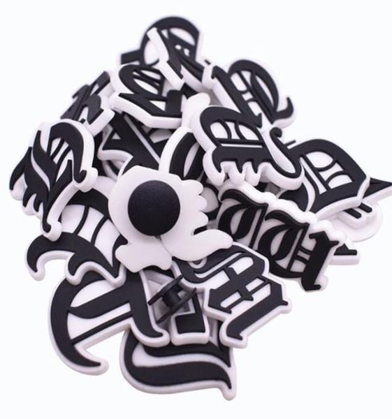 mix 26pcs english letter shoe charms pvc shoecharms buckle fashion accessories soft rubber hole bracelet wristband decoration2453718, White;pink
mix 26pcs english letter shoe charms pvc shoecharms buckle fashion accessories soft rubber hole bracelet wristband decoration2453718, White;pink