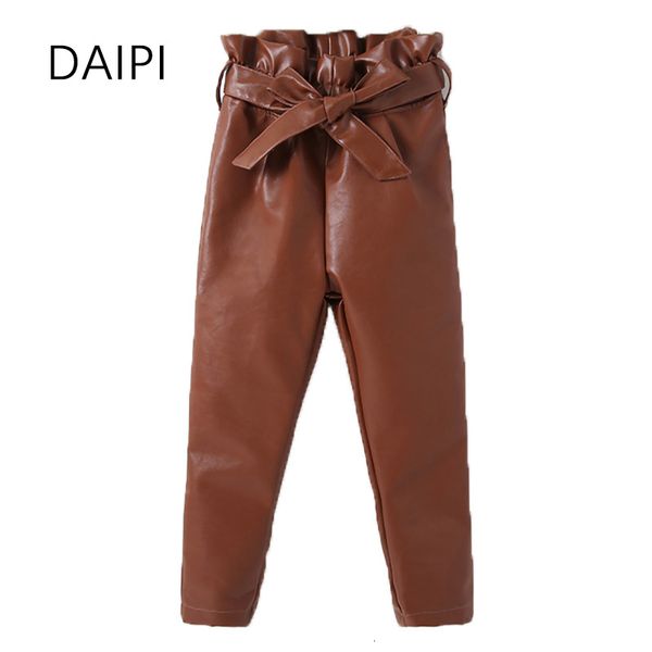 trousers 2 8 year girls leather pants bow pockets sashes for spring autumn fashion elastic waist brown girl 230906, Blue
trousers 2 8 year girls leather pants bow pockets sashes for spring autumn fashion elastic waist brown girl 230906, Blue
