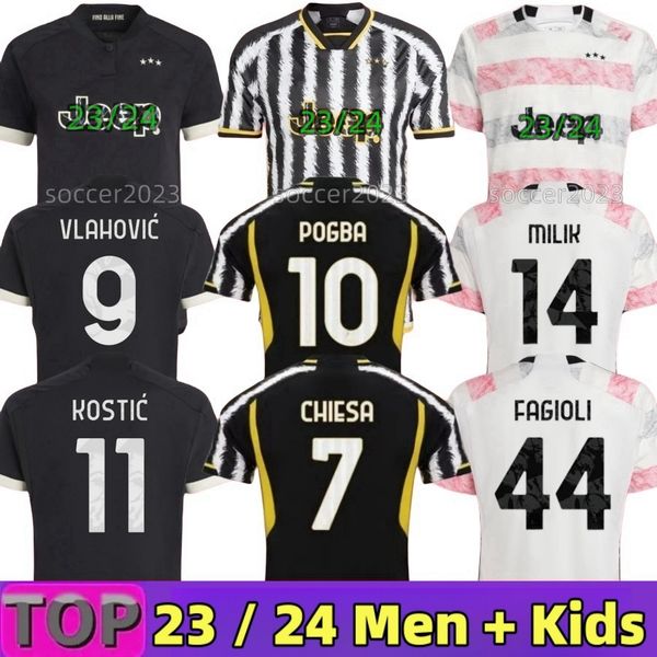 23 24 juventus fagioli soccer jersey kostic t.weah vlahovic pogba locatelli chiesa mckennie bonucci cuadrado rabiot di maria men kids kit ca, Black;yellow
23 24 juventus fagioli soccer jersey kostic t.weah vlahovic pogba locatelli chiesa mckennie bonucci cuadrado rabiot di maria men kids kit ca, Black;yellow