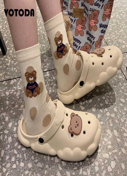 summer cute s shoes girl platform beach slippers cartoon bear sandals for women outdoor light soft slides ladies flip flops y07318581462, Black
summer cute s shoes girl platform beach slippers cartoon bear sandals for women outdoor light soft slides ladies flip flops y07318581462, Black